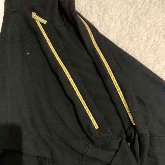 MK black long sleeve mock turtleneck - Picture 3 of 5